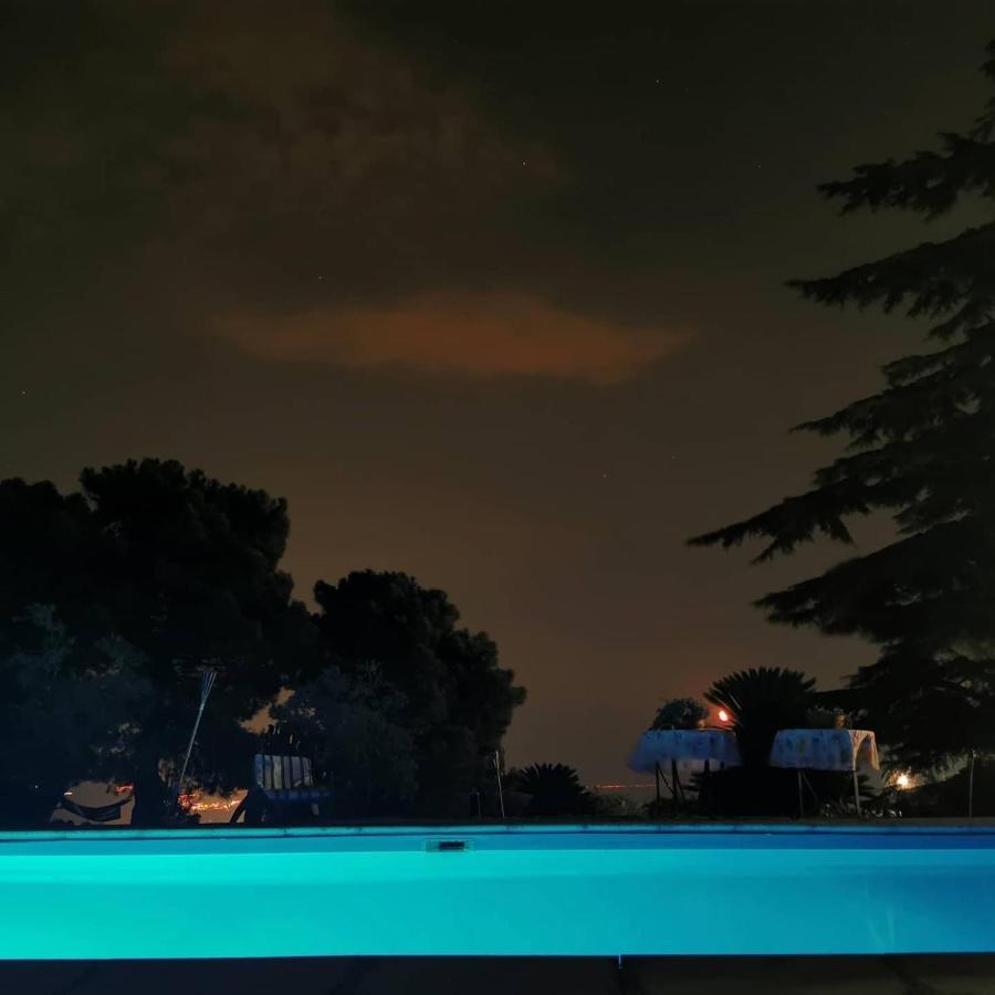 Villa Alessio - Case Vacanza Con Piscina Sull'Etna Puntalazzo Dış mekan fotoğraf