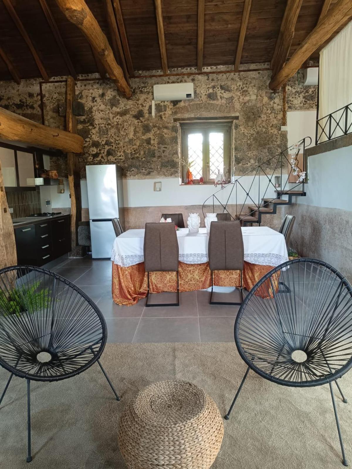Villa Alessio - Case Vacanza Con Piscina Sull'Etna Puntalazzo Dış mekan fotoğraf