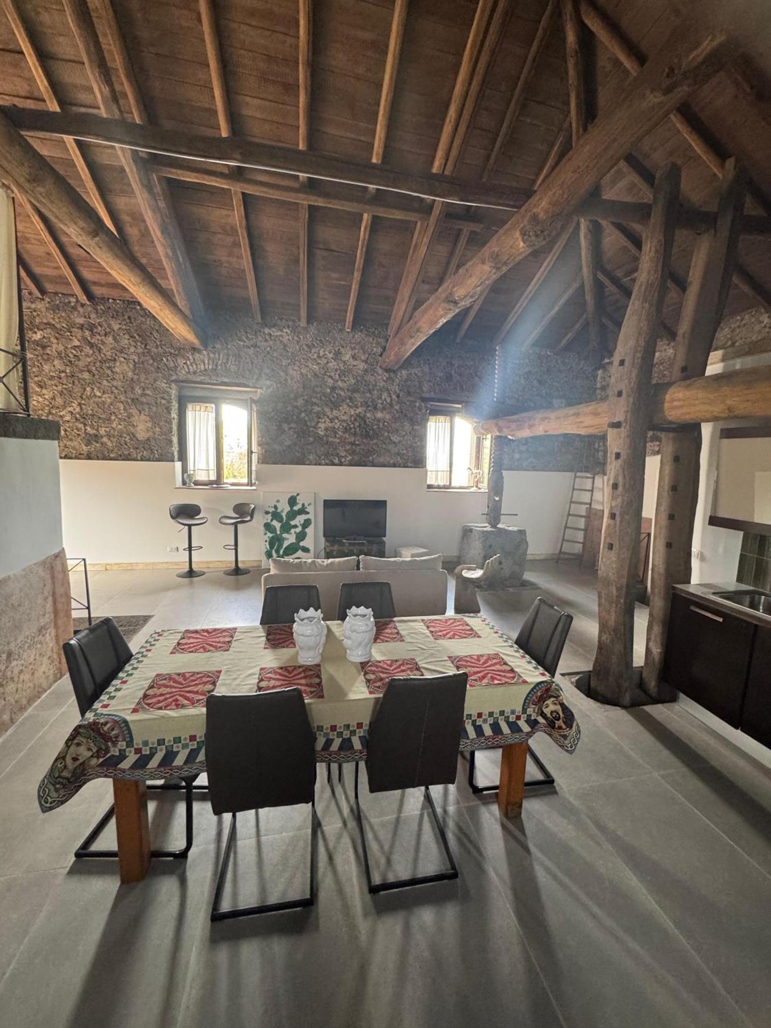 Villa Alessio - Case Vacanza Con Piscina Sull'Etna Puntalazzo Dış mekan fotoğraf